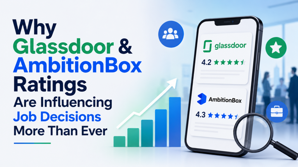 Why Glassdoor & AmbitionBox Ratings Are Influencing Job Decisions More Than Ever